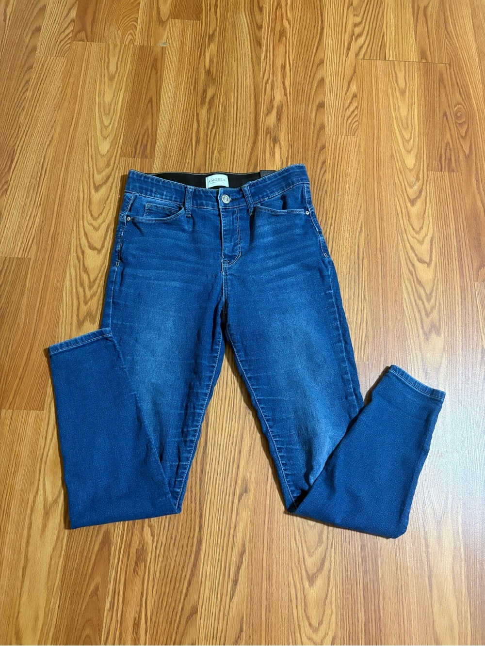 Angels Skinny Jeans in Dark Blue Wash